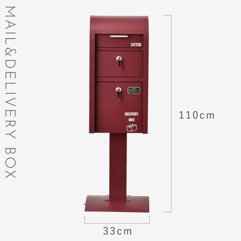 宅配BOX付ポストスタンド(U.S.).|s16