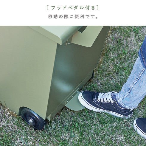 TRASH CART 外用大型ダストボックス.|s8