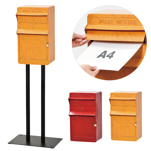 スリムポスト スタンド付き ヴィンテージ.|m2