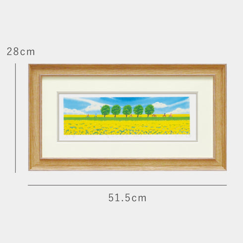 くりのきはるみ 菜の花畑4(自転車レース).|s6