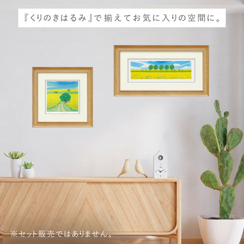 くりのきはるみ 菜の花畑4(自転車レース).|s7