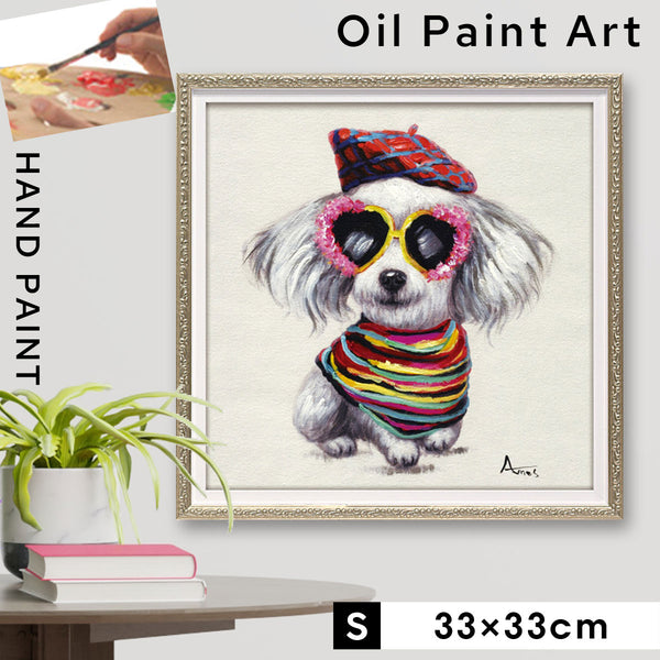 オイルペイント アート ボブヘアー S.|m2