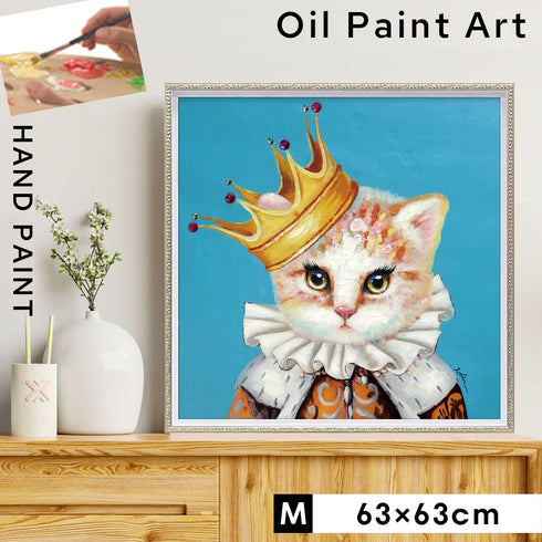 オイルペイント アート ブルークイーン M.|m2