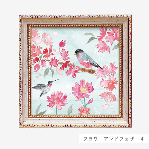 ディーナ ジューン フラワーアンドフェザー .|s9