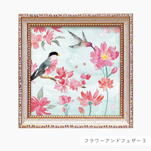 ディーナ ジューン フラワーアンドフェザー .|s8