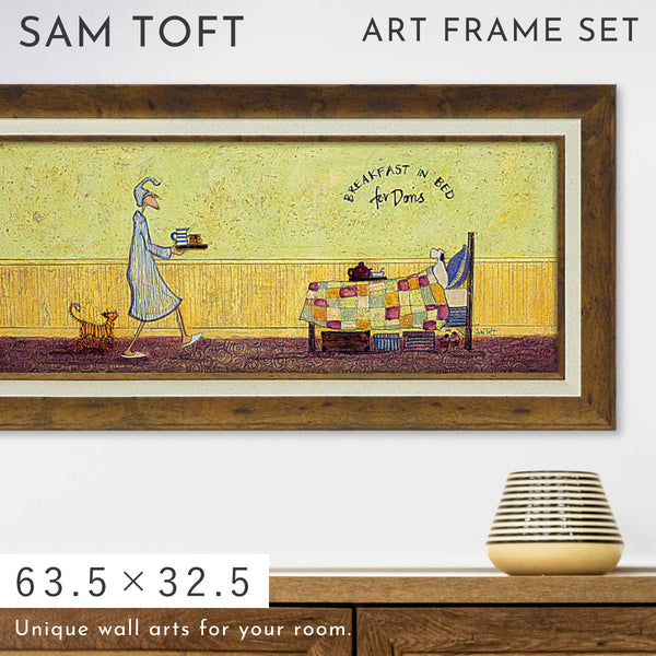 サム トフト ドリスとベッドで朝食.|m2