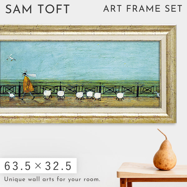 サム トフト ひつじ達と散歩.|m2