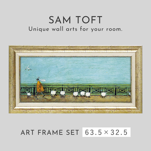 サム トフト ひつじ達と散歩.|s1