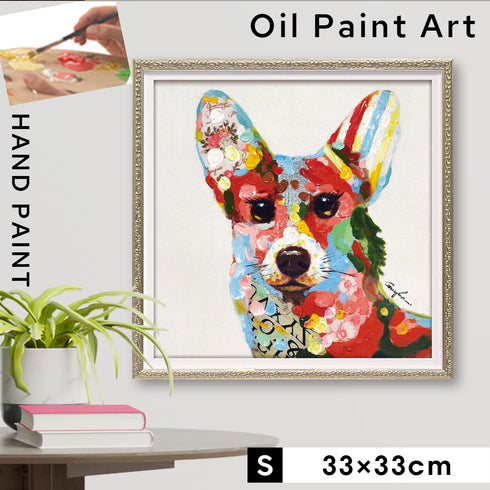 オイル ペイント アート ハンサム S.|m2