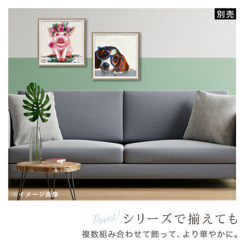 オイル ペイント アート インディゴブルー.|s3