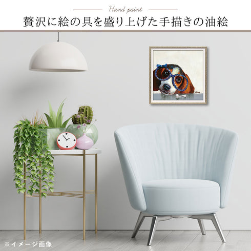 オイル ペイント アート インディゴブルー.|s2