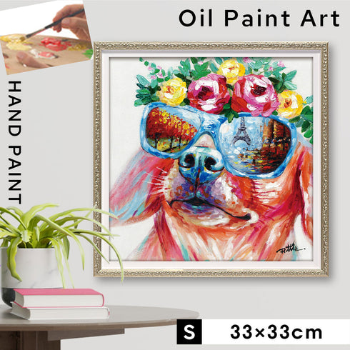 オイル ペイント アート パリ散歩.|m2