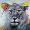 アート 絵画 壁掛け 油絵 63×63cm オイルペイント ロバストウーマン.|s3