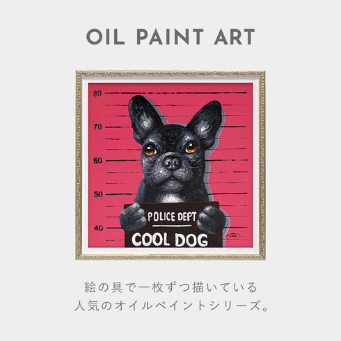 オイルペイントアート マグロック 33×33cm.|s2