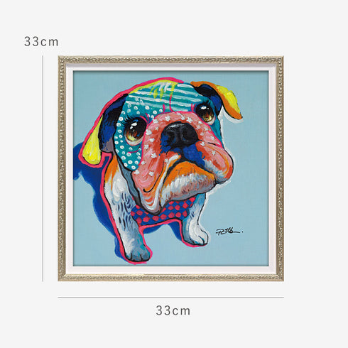 オイルペイントアート カラーブル 33×33cm.|s6