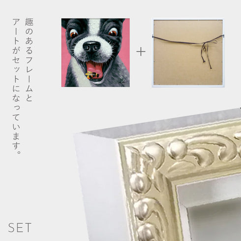 オイルペイントアート クロースコース 63×63cm.|s4