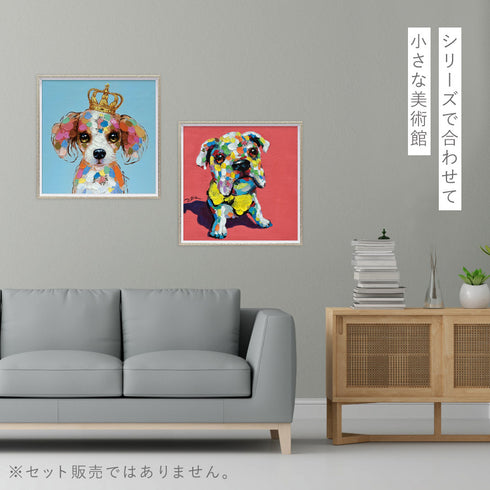 オイルペイントアート キングカラフル 63×63cm.|s5