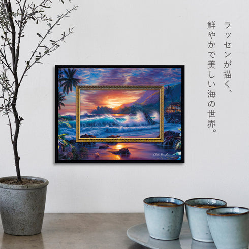 クリスチャン・リース・ラッセン ビッグアート「エターナル エンブレース(Sサイズ)」.|s2