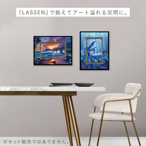 クリスチャン・リース・ラッセン ビッグアート「エターナル エンブレース(Sサイズ)」.|s7