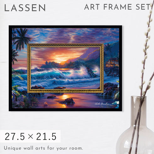 クリスチャン・リース・ラッセン ビッグアート「エターナル エンブレース(Sサイズ)」.|m2