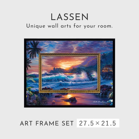 クリスチャン・リース・ラッセン ビッグアート「エターナル エンブレース(Sサイズ)」.|s1