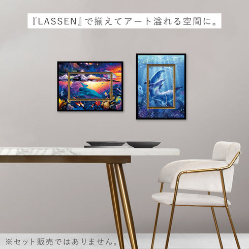 クリスチャン・リース・ラッセン ビッグアート「ギャラクシー オブ ライフ3(Sサイズ)」.|s7