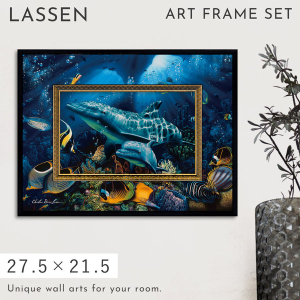 クリスチャン・リース・ラッセン ビッグアート「ミラクル オブ ライフ3(Sサイズ)」.|m2