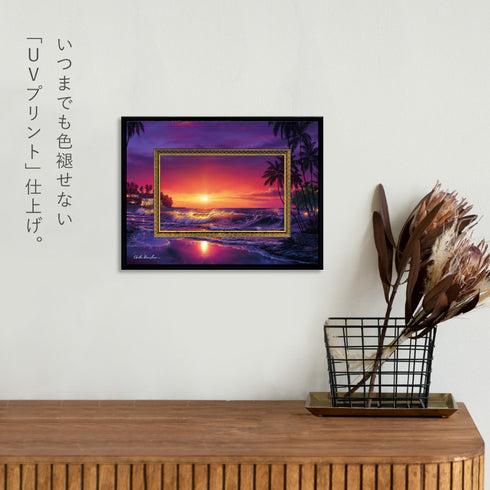 クリスチャン・リース・ラッセン ビッグアート「アンバー ドーン(Sサイズ)」.|s4