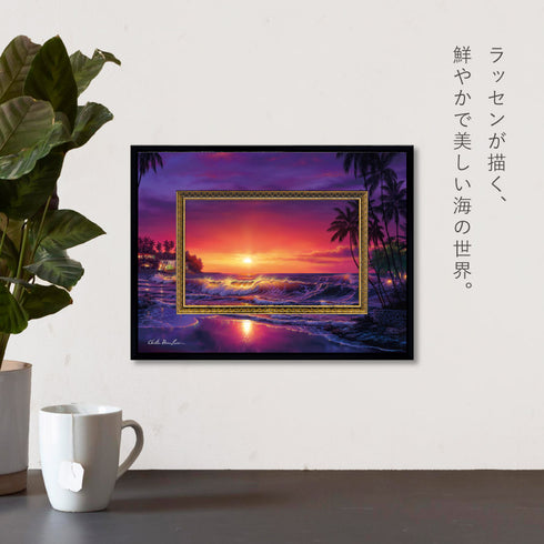 クリスチャン・リース・ラッセン ビッグアート「アンバー ドーン(Sサイズ)」.|s2