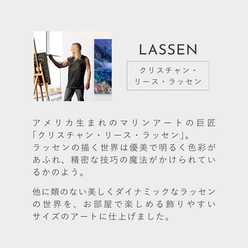 クリスチャン・リース・ラッセン ビッグアート「ドーン オブ ダイヤモンド アンコール(Sサイズ)」.|s3