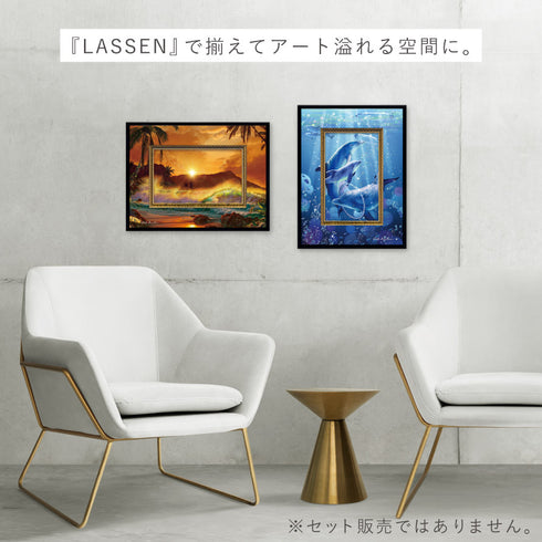 クリスチャン・リース・ラッセン ビッグアート「ドーン オブ ダイヤモンド アンコール(Sサイズ)」.|s7