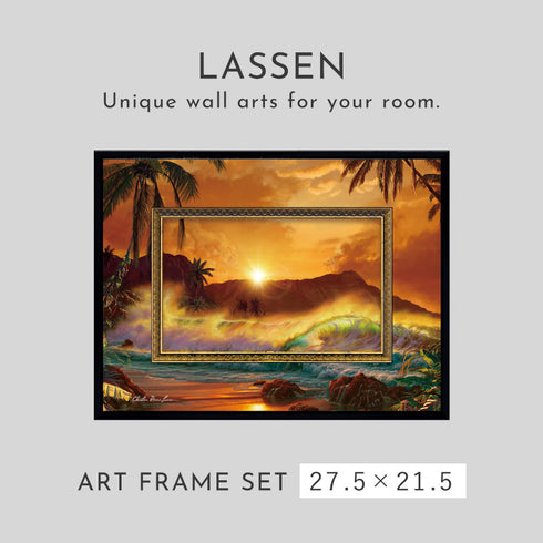 クリスチャン・リース・ラッセン ビッグアート「ドーン オブ ダイヤモンド アンコール(Sサイズ)」.|s1