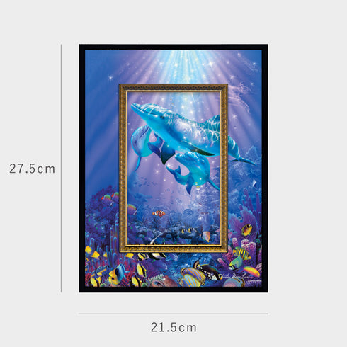 クリスチャン・リース・ラッセン ビッグアート「ラ メール ドゥ クリスタル ヌメロ アン(Sサイズ)」.|s6