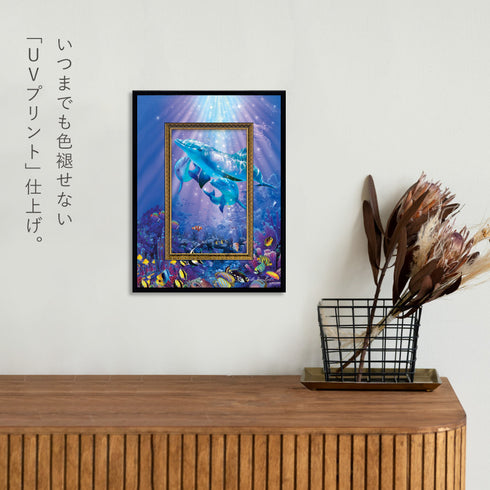 クリスチャン・リース・ラッセン ビッグアート「ラ メール ドゥ クリスタル ヌメロ アン(Sサイズ)」.|s4