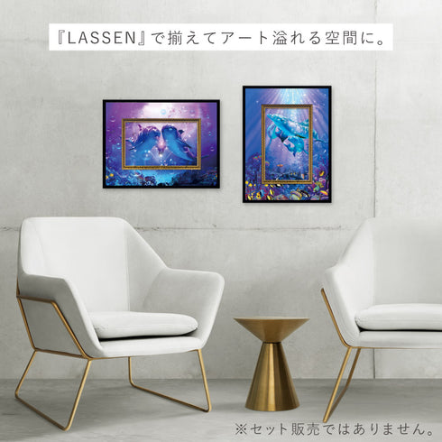 クリスチャン・リース・ラッセン ビッグアート「ラ メール ドゥ クリスタル ヌメロ アン(Sサイズ)」.|s7