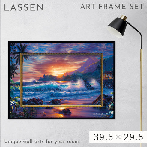 クリスチャン・リース・ラッセン ビッグアート「エターナル エンブレース(Mサイズ)」.|m2