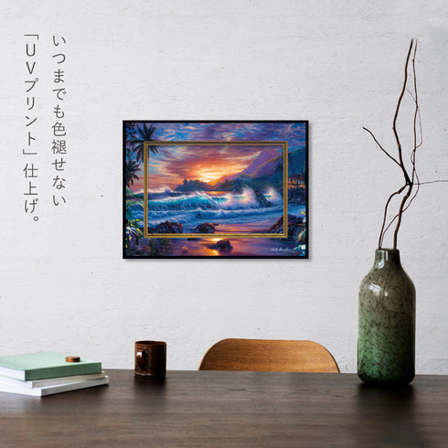 クリスチャン・リース・ラッセン ビッグアート「エターナル エンブレース(Mサイズ)」.|s4