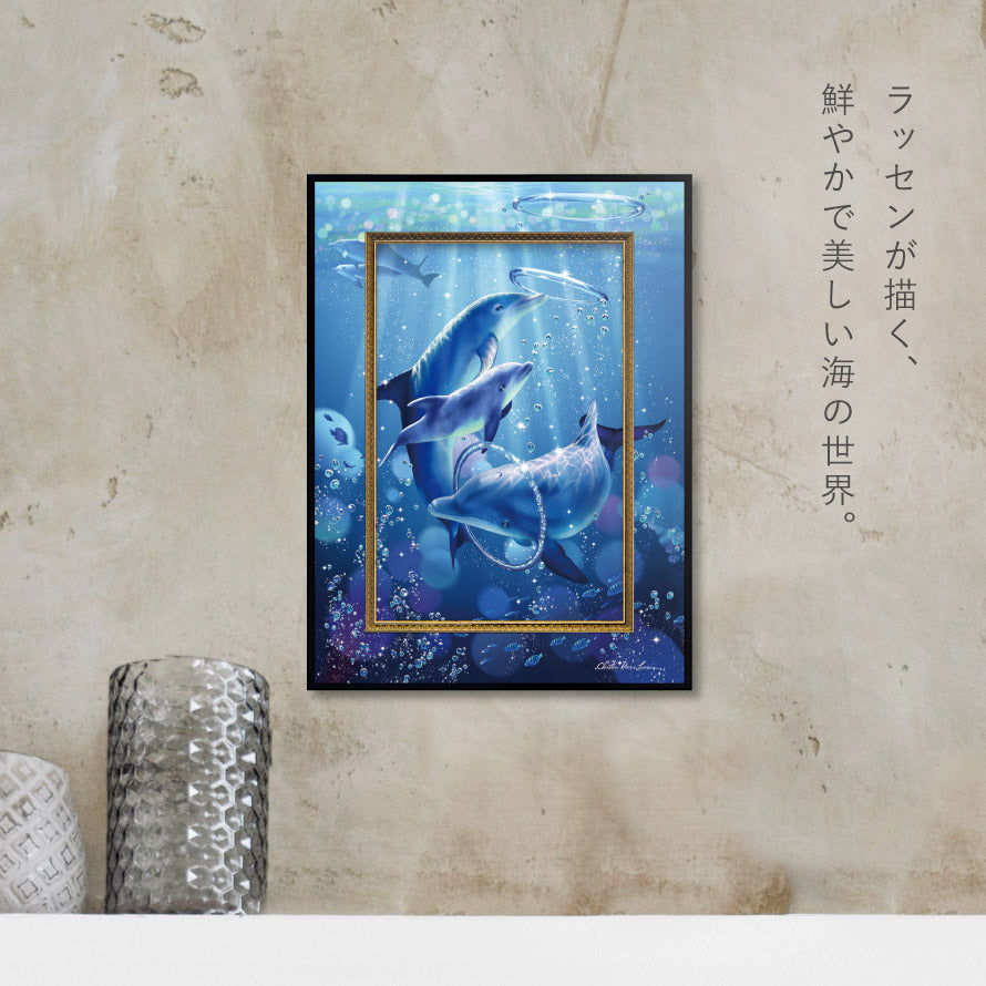 ラッセン　ドルフィンシンフォニー ラッセン版画 ドルフィンシンフォニー（S）｜アートアレックス
