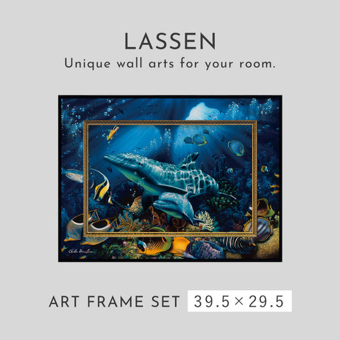 クリスチャン・リース・ラッセン ビッグアート「ミラクル オブ ライフ3(Mサイズ)」.|s1