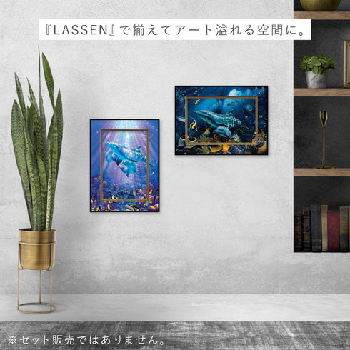 クリスチャン・リース・ラッセン ビッグアート「ミラクル オブ ライフ3(Mサイズ)」.|s7