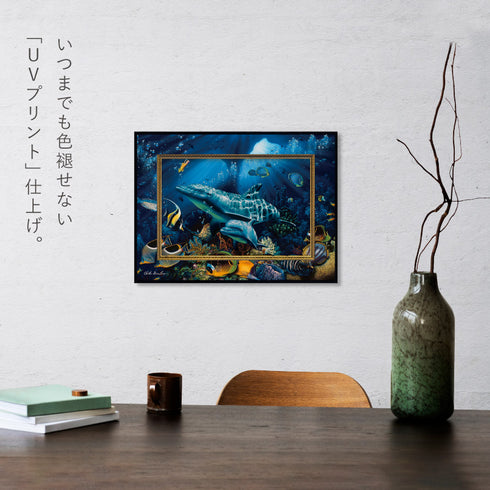 クリスチャン・リース・ラッセン ビッグアート「ミラクル オブ ライフ3(Mサイズ)」.|s4