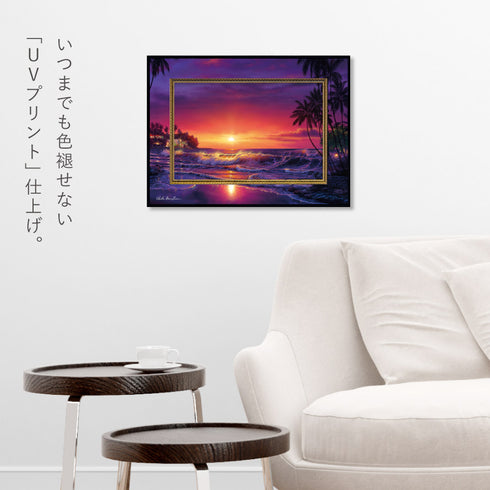 クリスチャン・リース・ラッセン ビッグアート「アンバー ドーン(Mサイズ)」.|s4