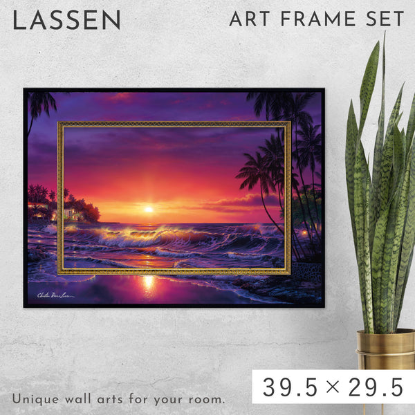 クリスチャン・リース・ラッセン ビッグアート「アンバー ドーン(Mサイズ)」.|m2