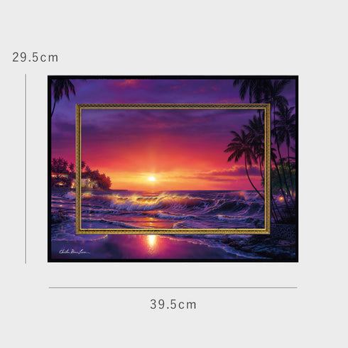 クリスチャン・リース・ラッセン ビッグアート「アンバー ドーン(Mサイズ)」.|s6