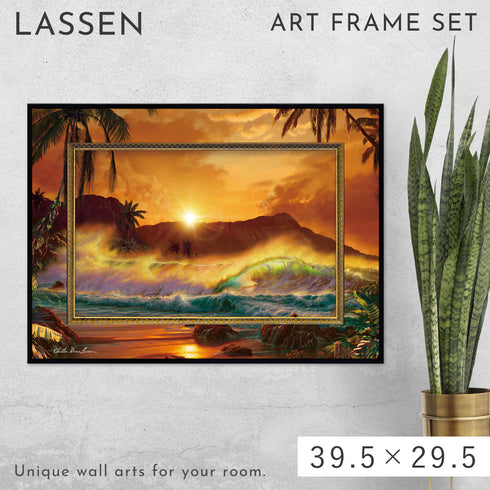 クリスチャン・リース・ラッセン ビッグアート「ドーン オブ ダイヤモンド アンコール(Mサイズ)」.|m2