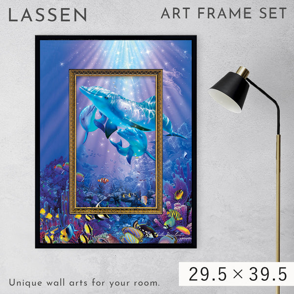 クリスチャン・リース・ラッセン ビッグアート「ラ メール ドゥ クリスタル ヌメロ アン(Mサイズ)」.|m2