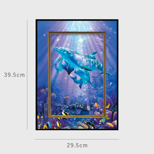 クリスチャン・リース・ラッセン ビッグアート「ラ メール ドゥ クリスタル ヌメロ アン(Mサイズ)」.|s6