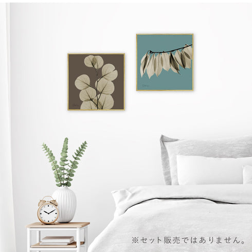 X-RAY CANVAS ART リーフブルー3 スクエアS.|s5
