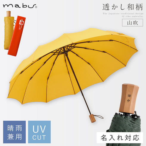 12本骨折りたたみ傘 江戸