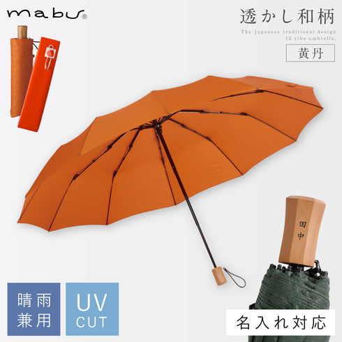 12本骨折りたたみ傘 江戸